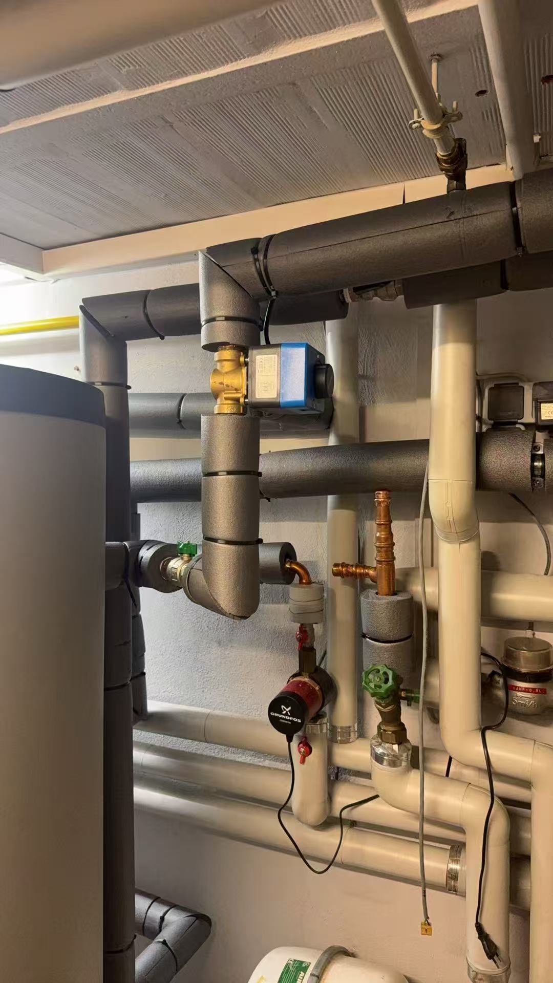 Hydraulische Einbindung